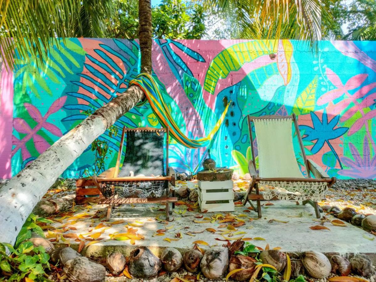 Casa Arte Bacalar Apartamento Exterior foto